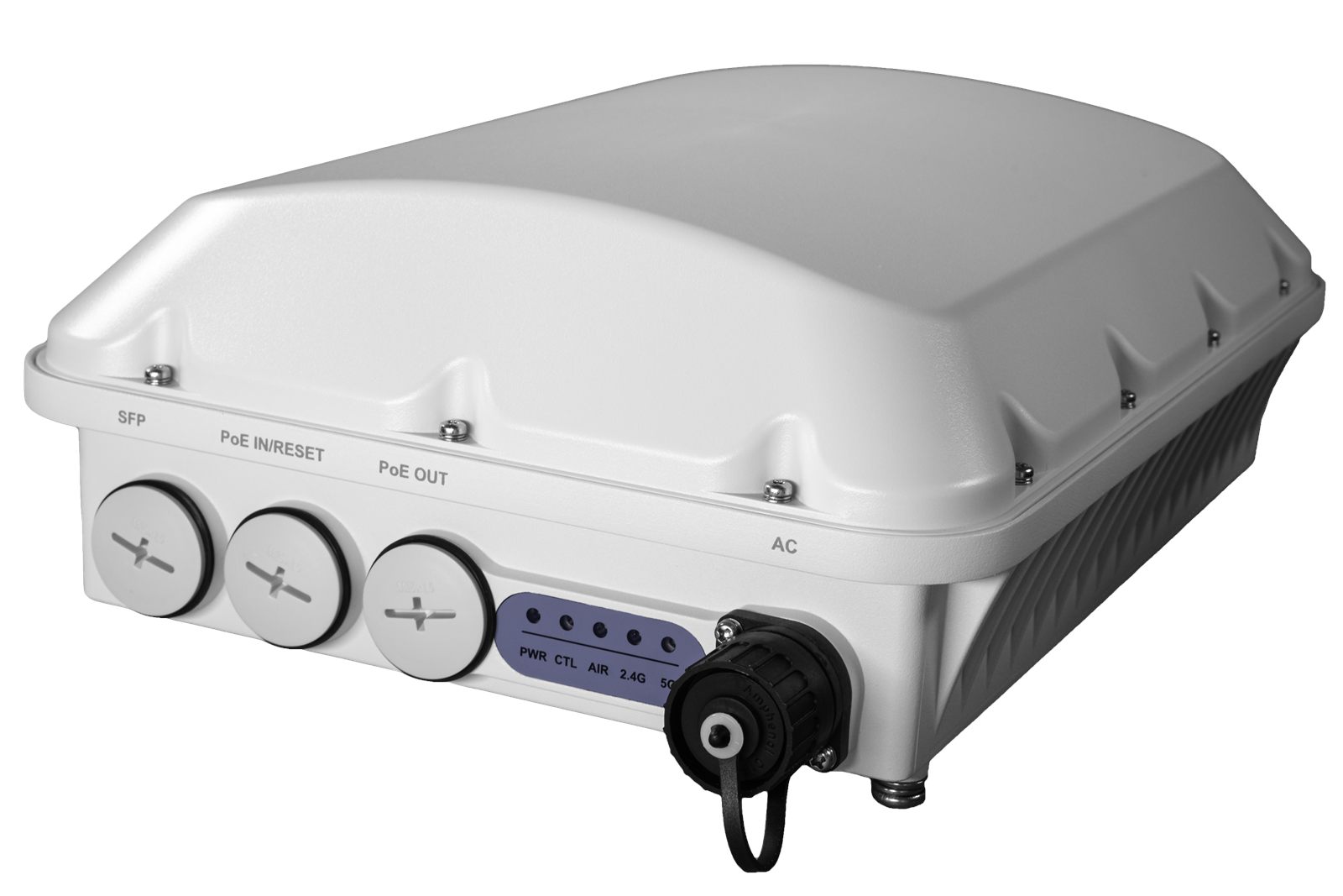 RUCKUS T750 outdoor wireless access point angled view