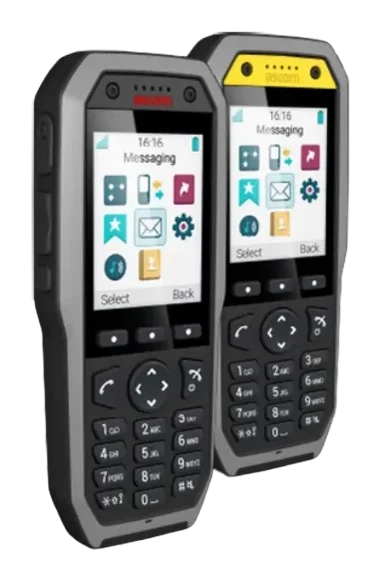 Ascom d83 DECT handset, variation view